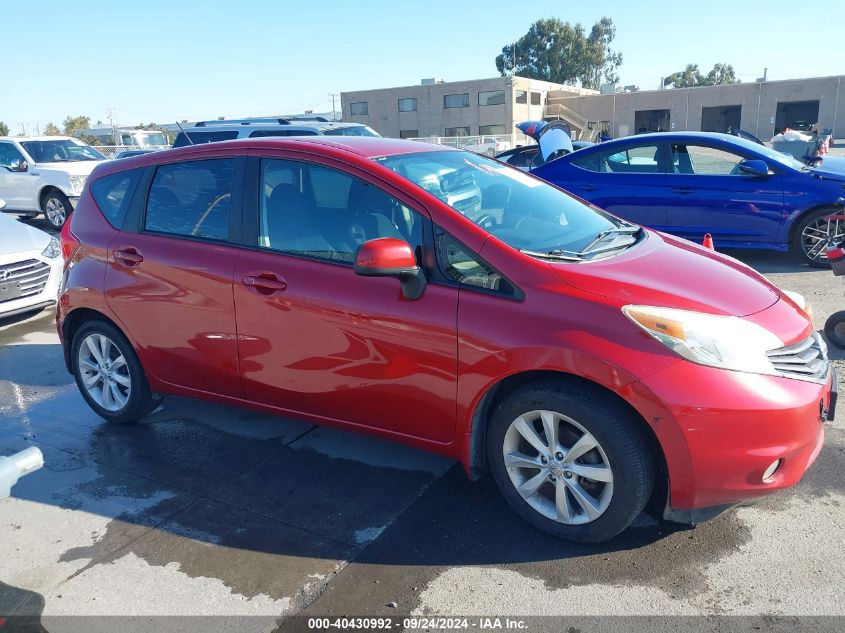 2014 Nissan Versa Note S/S Plus/Sv/Sl VIN: 3N1CE2CP6EL372345 Lot: 40430992