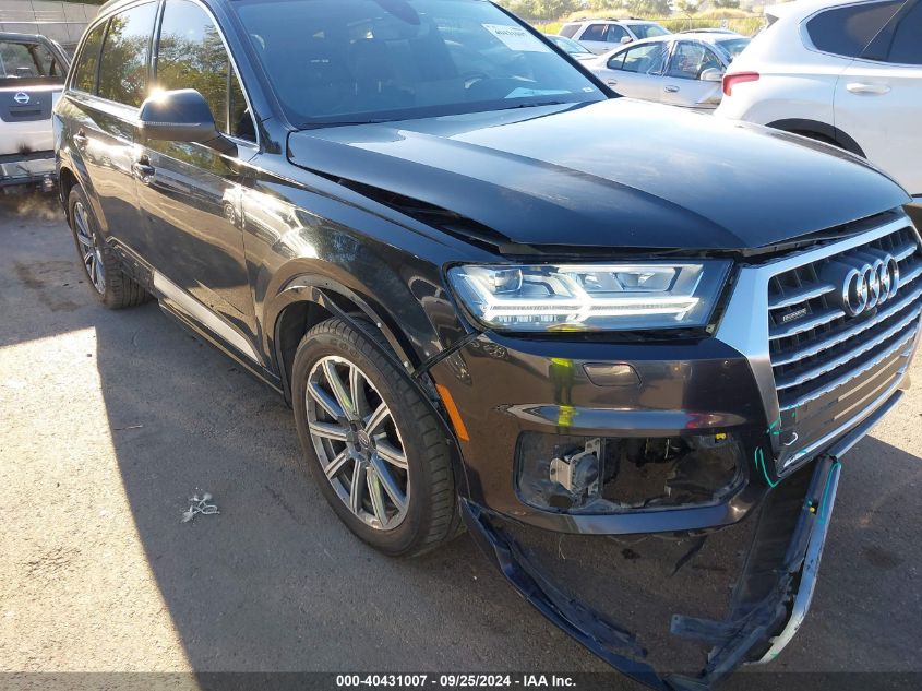 2017 Audi Q7 3.0T Premium VIN: WA1VAAF72HD052919 Lot: 40431007