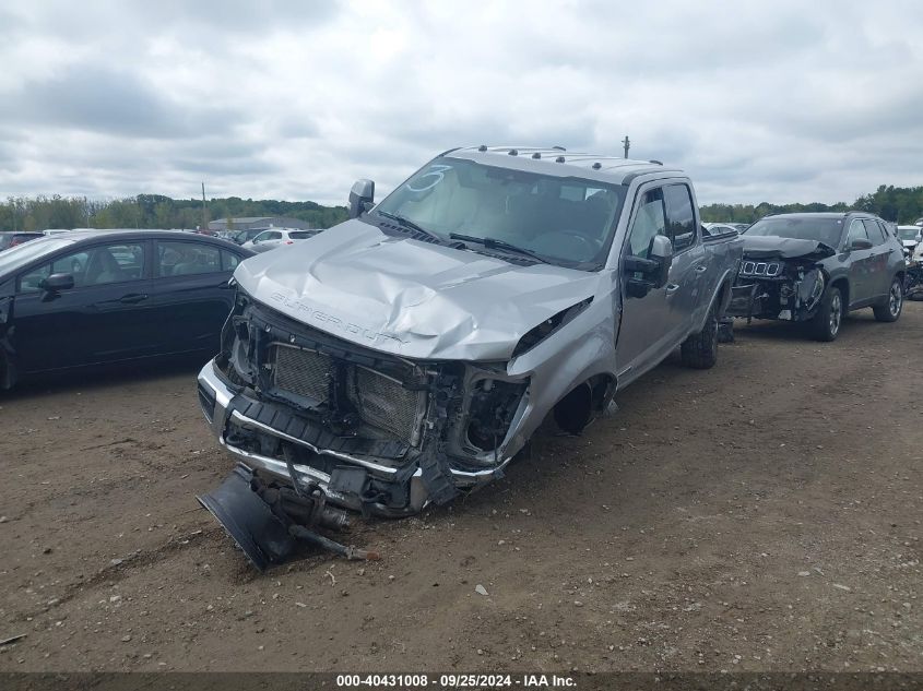 2021 Ford F-250 Lariat VIN: 1FT8W2BT1MEC79312 Lot: 40431008