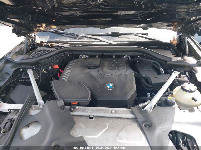 2020 BMW X3 Sdrive30I VIN: 5UXTY3C02L9C48299 Lot: 40431011