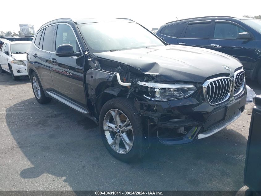 2020 BMW X3 Sdrive30I VIN: 5UXTY3C02L9C48299 Lot: 40431011