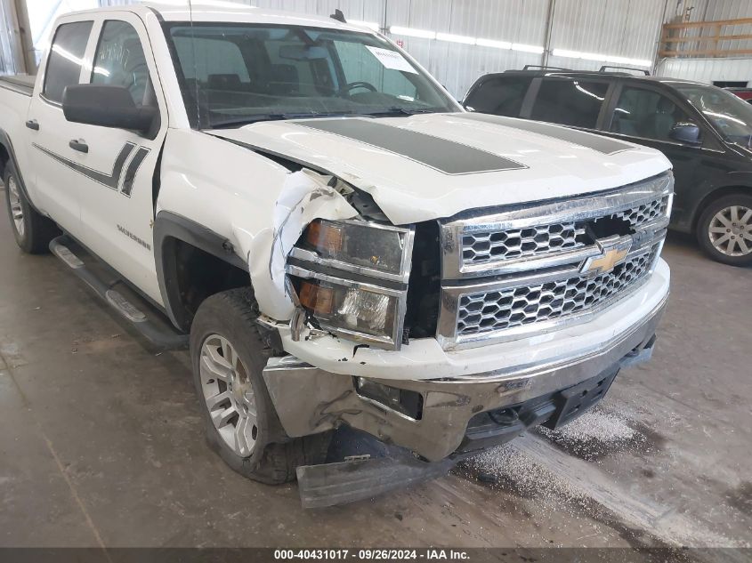 2014 Chevrolet Silverado 1500 1Lt/2Lt VIN: 3GCUKREH0EG274039 Lot: 40431017