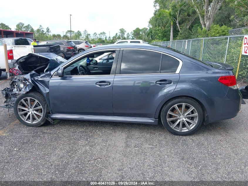 2014 Subaru Legacy 2.5 I Sport VIN: 4S3BMBH6XE3028377 Lot: 40431026