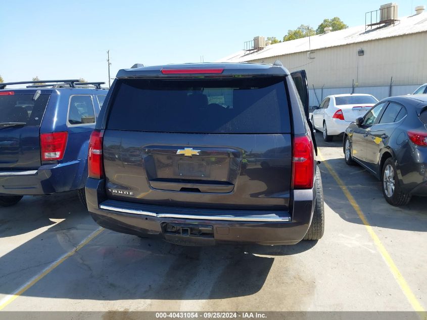 2016 Chevrolet Tahoe Ltz VIN: 1GNSKCKC9GR137222 Lot: 40431054