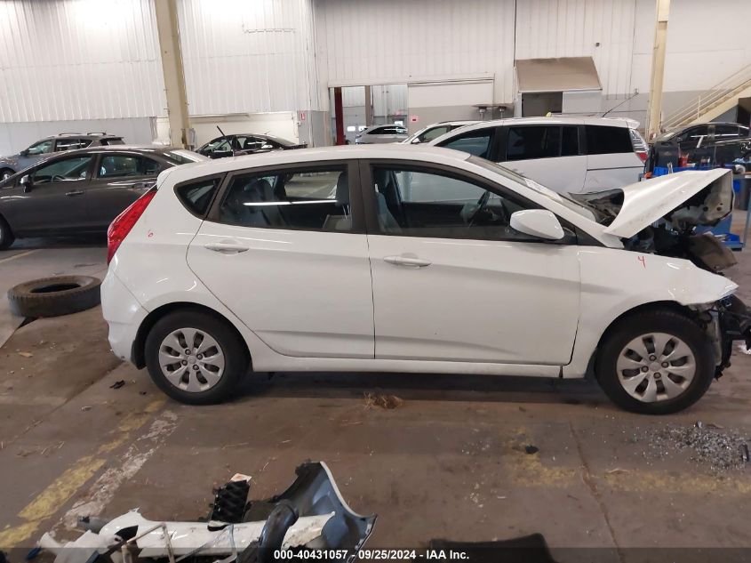 2016 Hyundai Accent Se VIN: KMHCT5AE1GU249904 Lot: 40431057