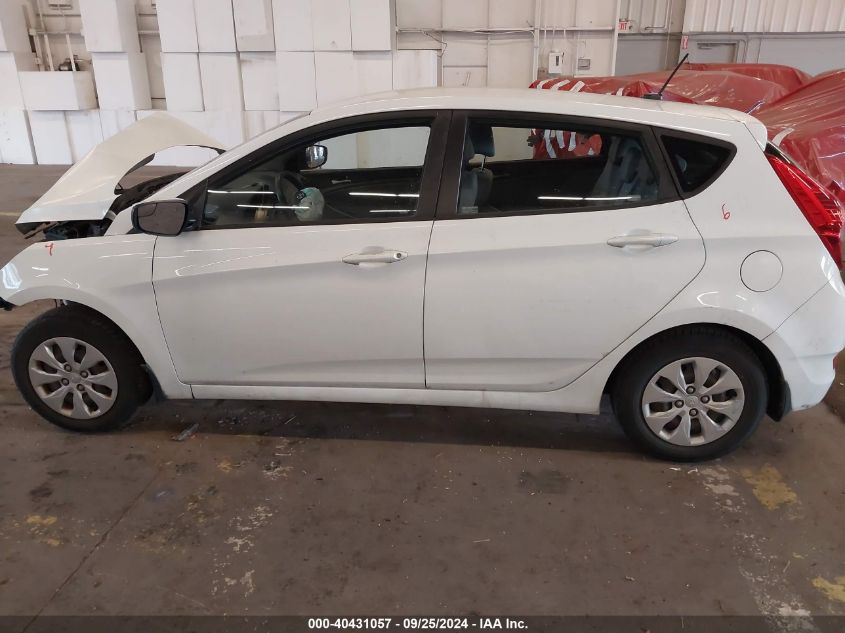 2016 Hyundai Accent Se VIN: KMHCT5AE1GU249904 Lot: 40431057