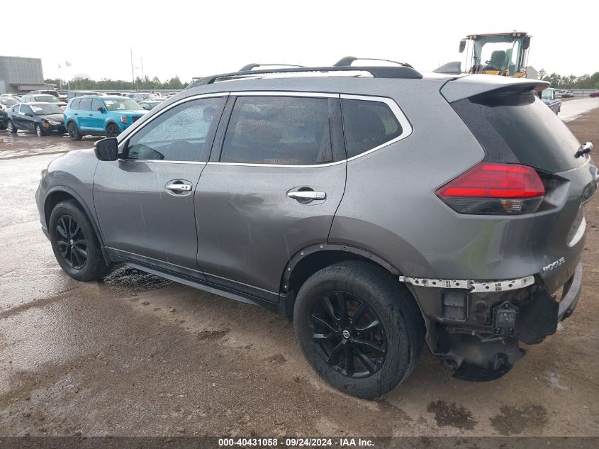 2017 Nissan Rogue Sv VIN: 5N1AT2MV7HC819199 Lot: 40431058