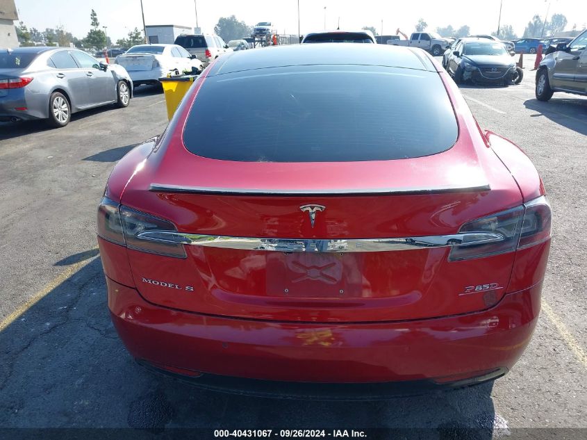 2015 Tesla Model S 85D/P85D VIN: 5YJSA1H43FF082819 Lot: 40431067