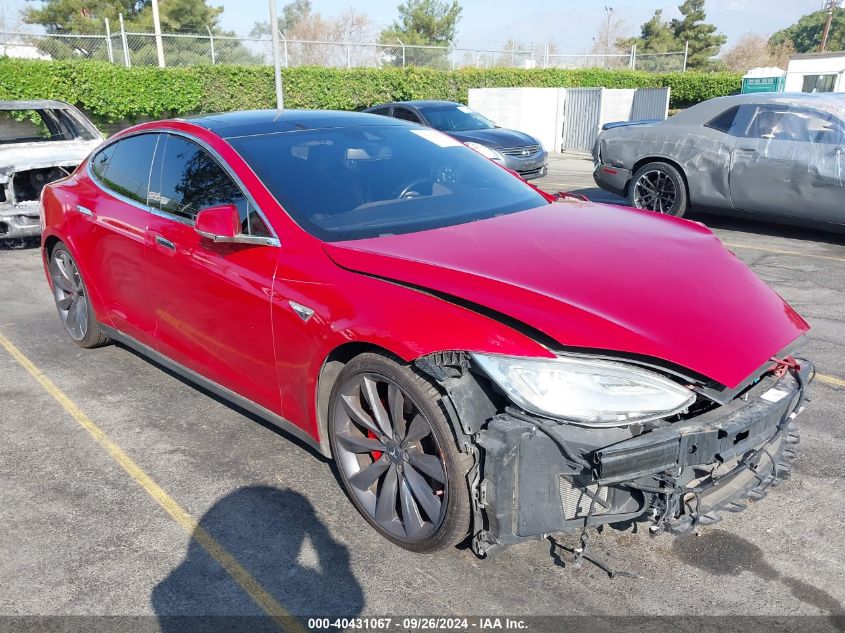 5YJSA1H43FF082819 2015 TESLA MODEL S - Image 1