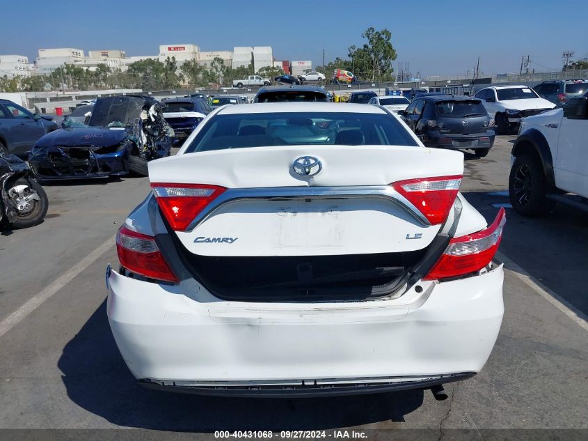 2015 Toyota Camry Le VIN: 4T4BF1FK4FR470685 Lot: 40431068