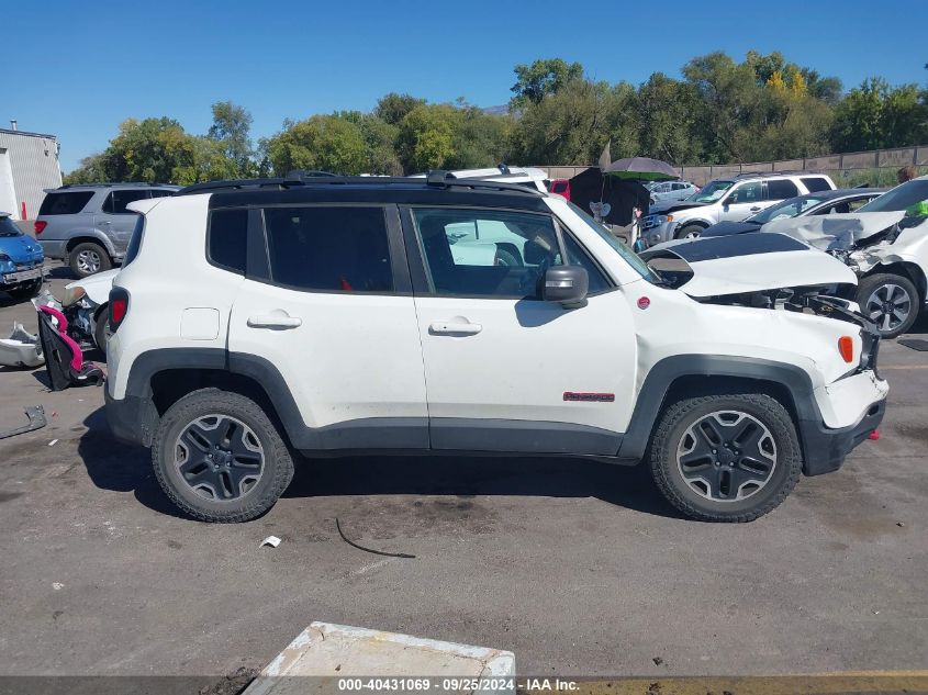 2017 Jeep Renegade Trailhawk 4X4 VIN: ZACCJBCB8HPF60695 Lot: 40431069