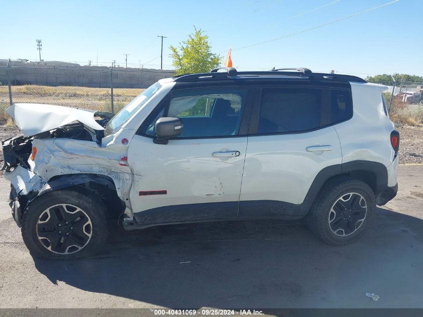 2017 Jeep Renegade Trailhawk 4X4 VIN: ZACCJBCB8HPF60695 Lot: 40431069