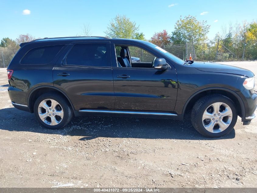 2014 Dodge Durango Limited VIN: 1C4RDJDG2EC973430 Lot: 40431072