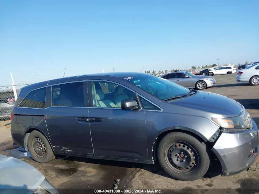 2011 Honda Odyssey Lx VIN: 5FNRL5H2XBB090716 Lot: 40431088