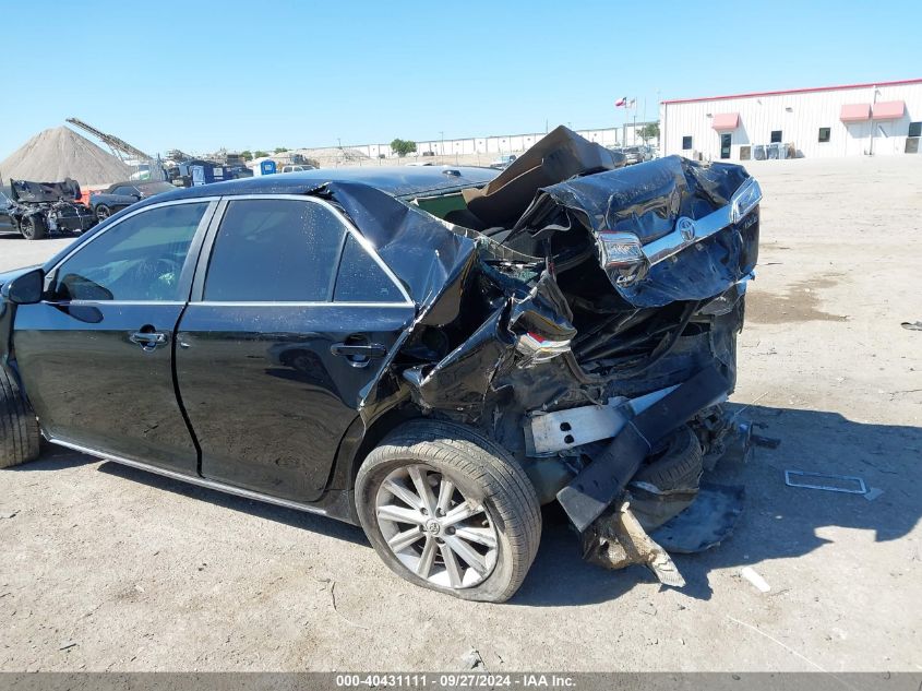 2012 Toyota Camry Xle V6 VIN: 4T1BK1FK0CU004687 Lot: 40431111