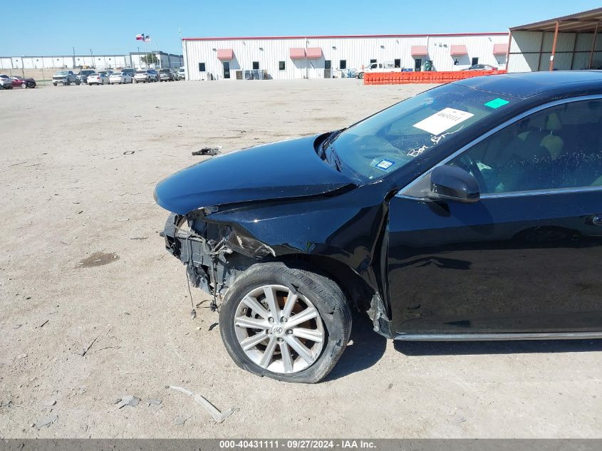 2012 Toyota Camry Xle V6 VIN: 4T1BK1FK0CU004687 Lot: 40431111