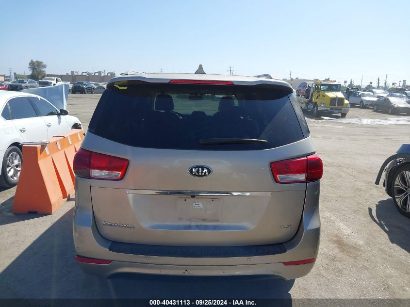 KNDMB5C1XG6149150 2016 Kia Sedona Lx