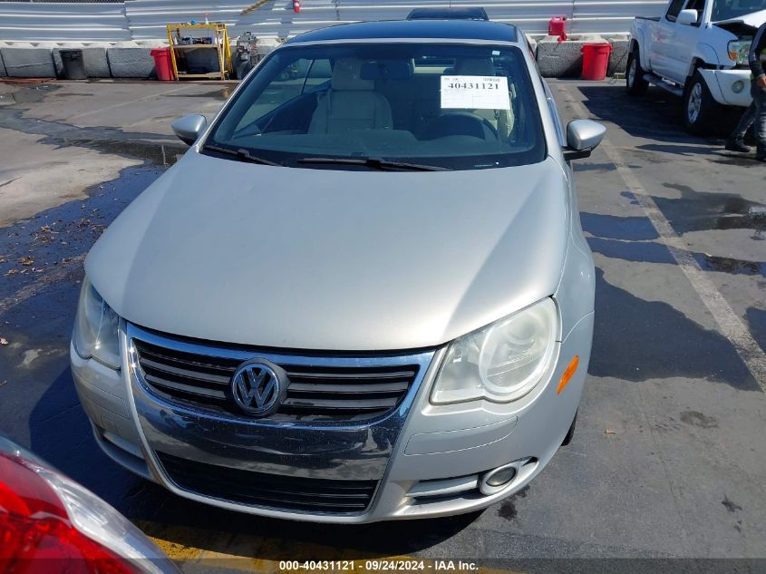 2010 Volkswagen Eos Turbo/Komfort VIN: WVWBA7AH9AV015670 Lot: 40431121