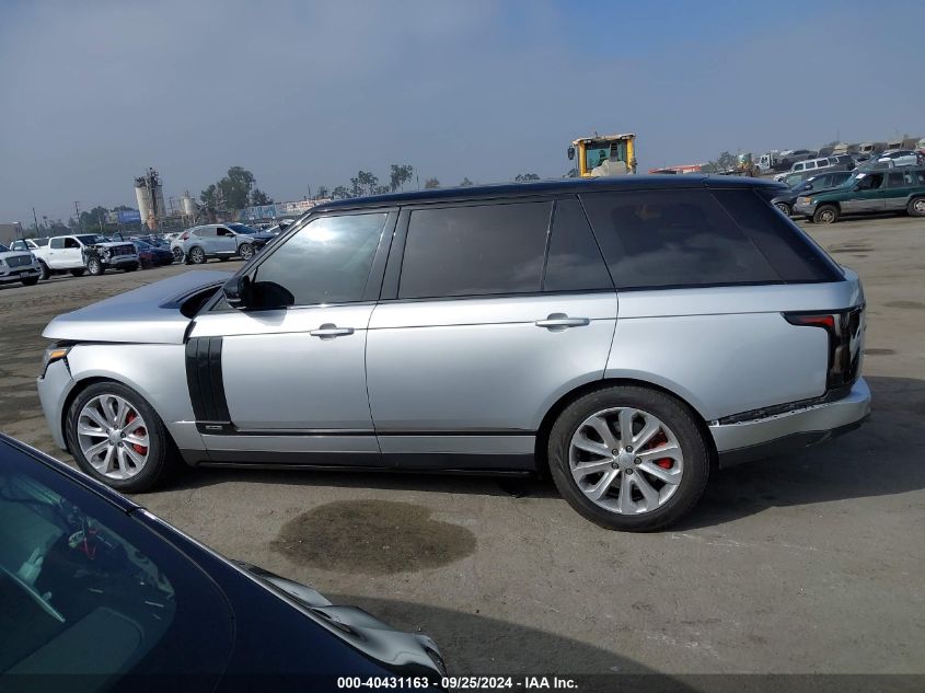 2014 Land Rover Range Rover 5.0L V8 Supercharged VIN: SALGS3TF6EA163031 Lot: 40431163