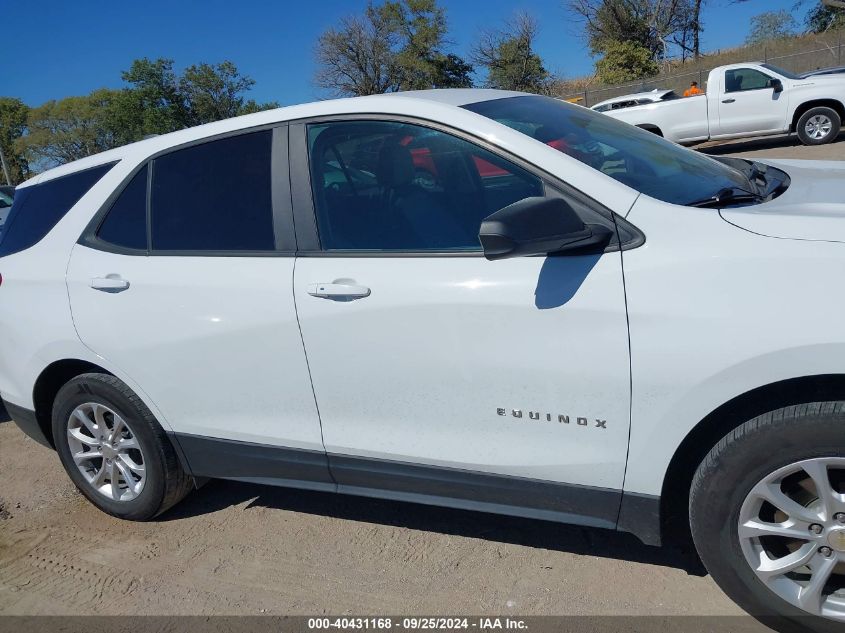 2020 Chevrolet Equinox Awd Ls VIN: 3GNAXSEVXLS642441 Lot: 40431168