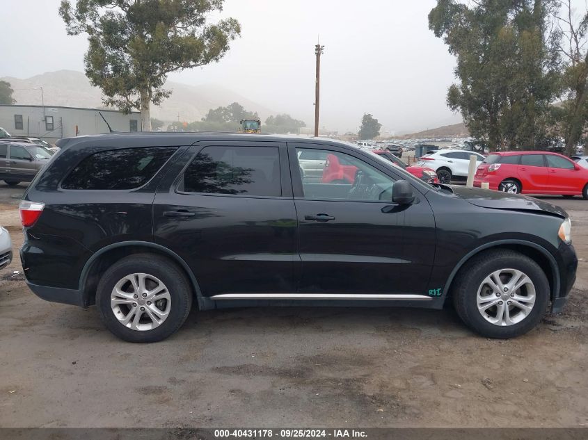 2013 Dodge Durango Sxt VIN: 1C4RDHAG0DC682145 Lot: 40431178