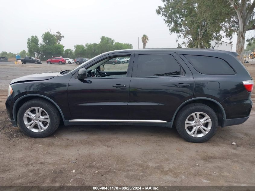 2013 Dodge Durango Sxt VIN: 1C4RDHAG0DC682145 Lot: 40431178