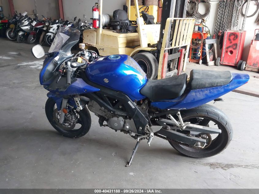 2007 Suzuki Sv650 VIN: JS1VP53A672104178 Lot: 40431188