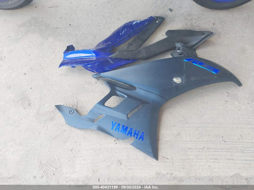 2023 Yamaha Yzfr3 A VIN: MH3RH18Y7PK011707 Lot: 40431199
