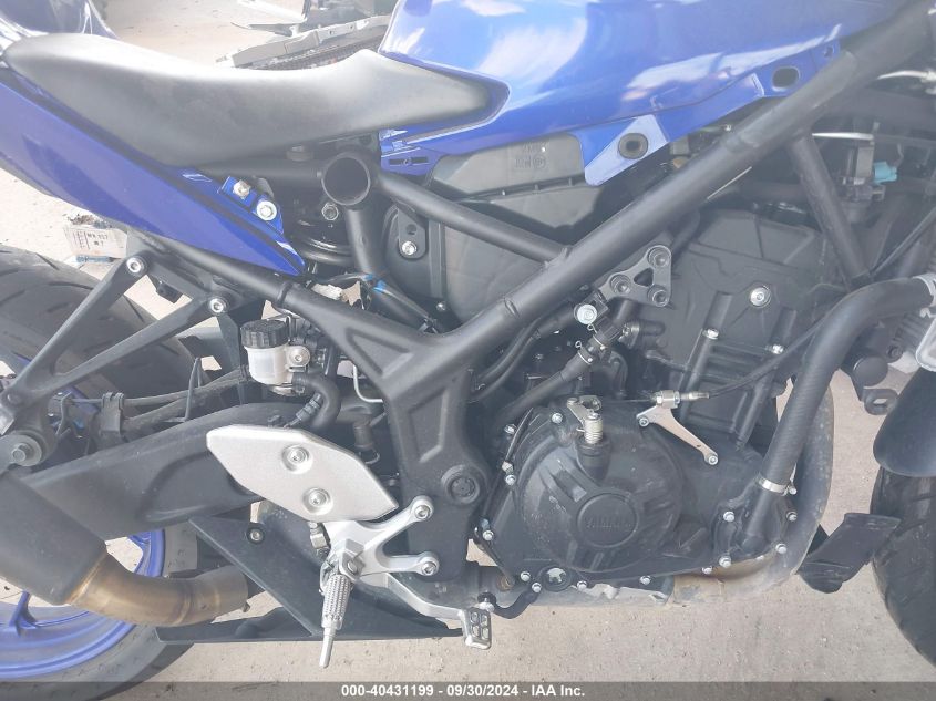 2023 Yamaha Yzfr3 A VIN: MH3RH18Y7PK011707 Lot: 40431199