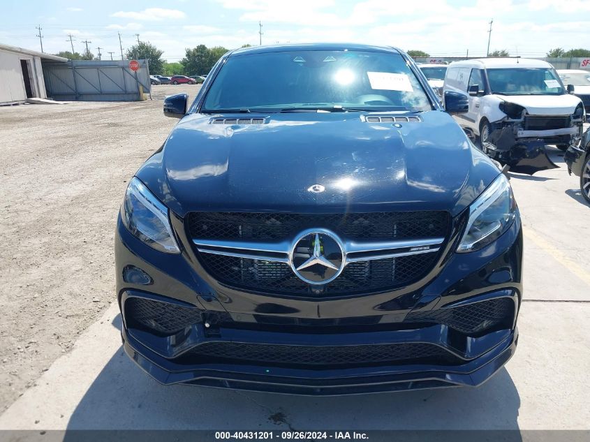 4JGED7FB2KA143195 2019 Mercedes-Benz Amg Gle 63 Coupe S 4Matic