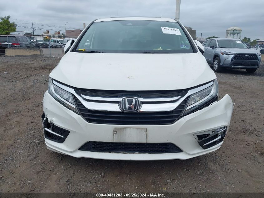 2019 Honda Odyssey Touring VIN: 5FNRL6H80KB058299 Lot: 40431203