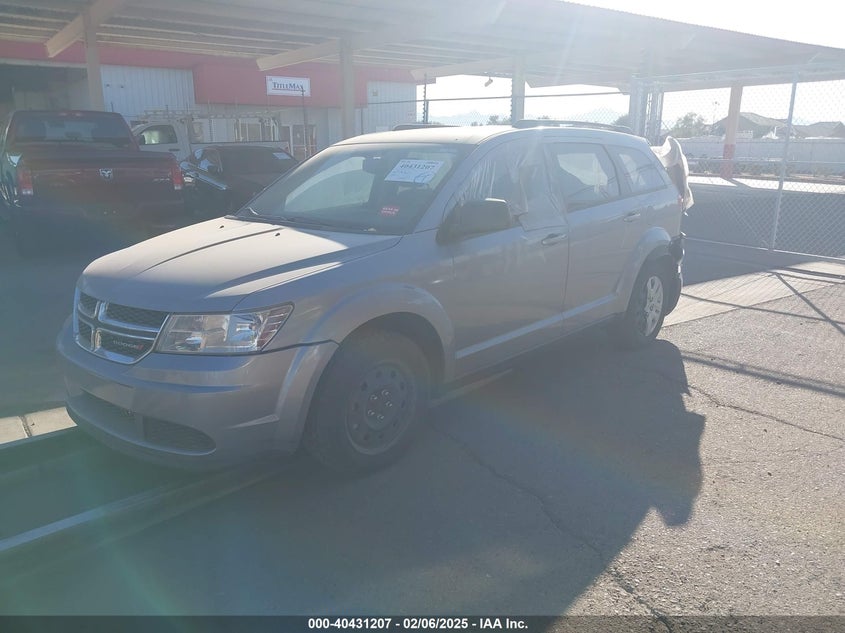 Vin: 3c4pdcab4gt175613, lot: 40919816, dodge journey se 20162