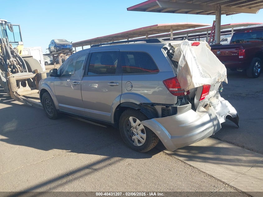 Vin: 3c4pdcab4gt175613, lot: 40919816, dodge journey se 20163