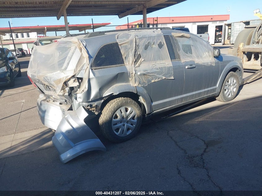 Vin: 3c4pdcab4gt175613, lot: 40919816, dodge journey se 20164