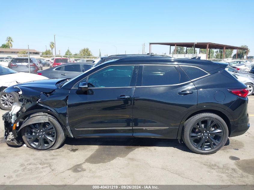 2021 Chevrolet Blazer Fwd Rs VIN: 3GNKBERS6MS503784 Lot: 40431219