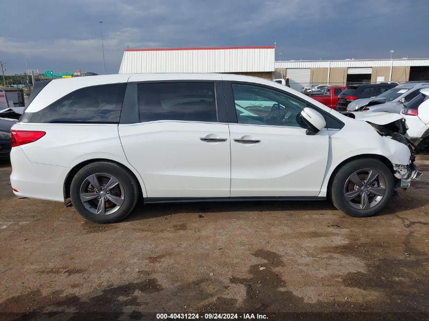 2022 Honda Odyssey Ex VIN: 5FNRL6H58NB028347 Lot: 40431224