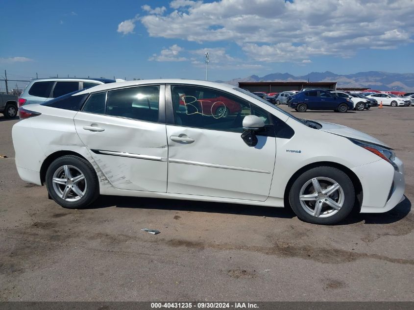 2018 Toyota Prius Three VIN: JTDKARFU9J3054689 Lot: 40431235