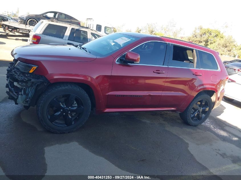 2015 Jeep Grand Cherokee High Altitude VIN: 1C4RJECG6FC951661 Lot: 40431253