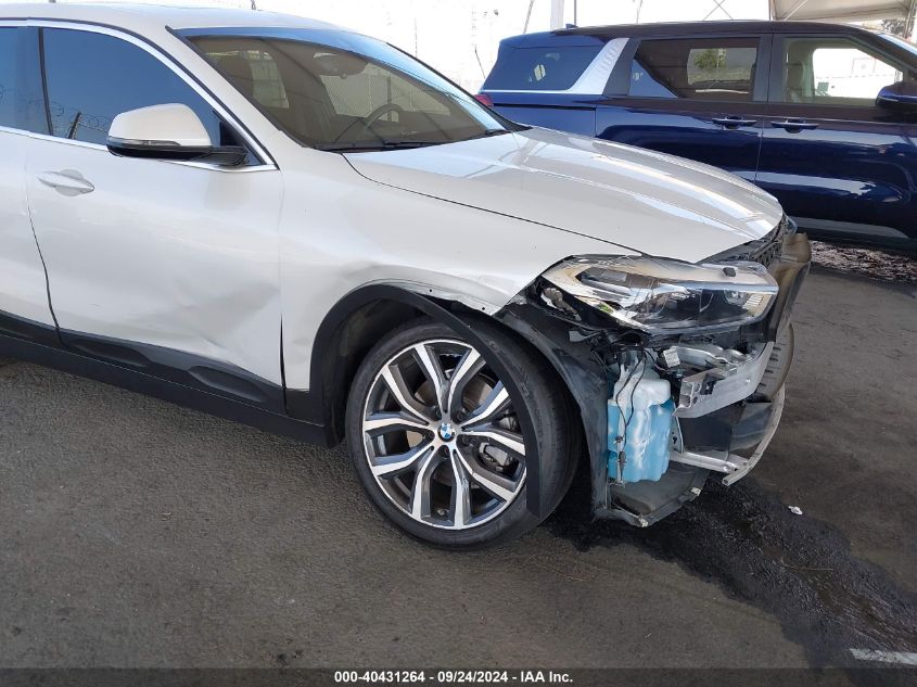 2022 BMW X2 Sdrive28I VIN: WBXYH9C09N5T54866 Lot: 40431264