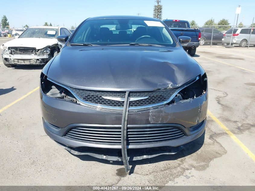 2016 Chrysler 200 Touring VIN: 1C3CCCFB2GN186706 Lot: 40431267