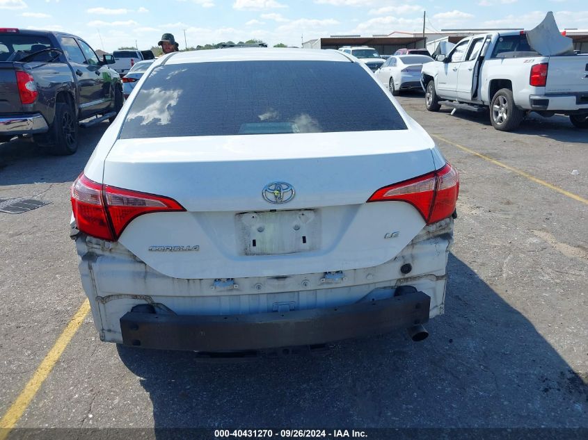 2017 Toyota Corolla Le VIN: 2T1BURHE3HC860638 Lot: 40431270