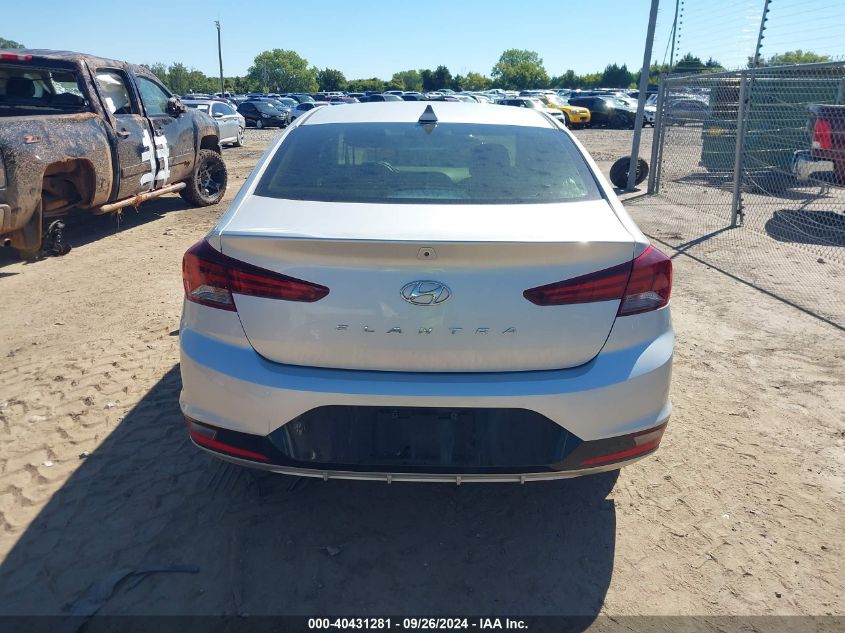 2019 Hyundai Elantra Sel VIN: 5NPD84LF2KH438347 Lot: 40431281