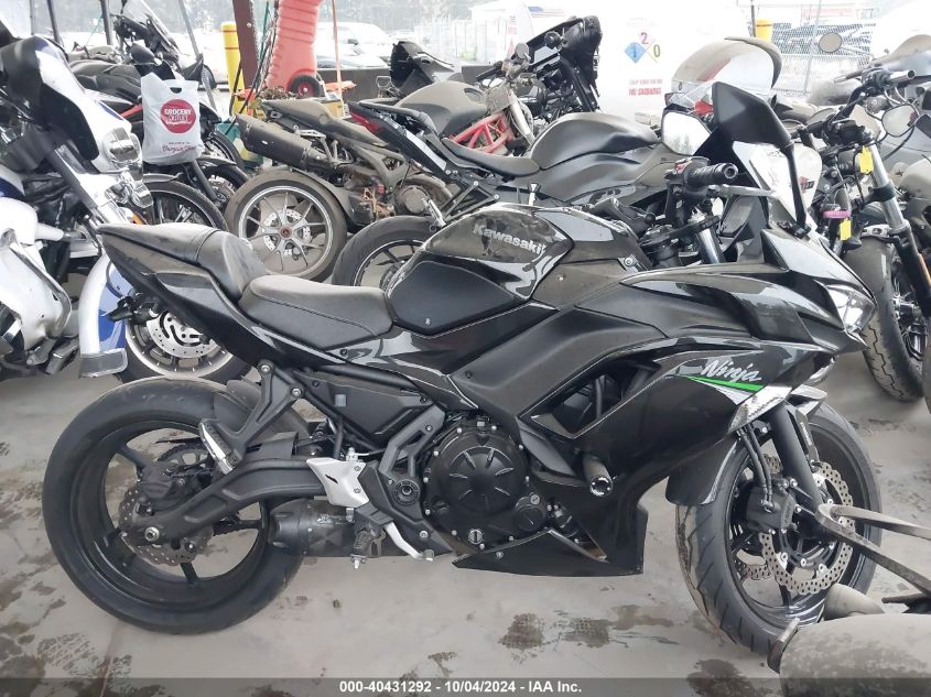 2020 Kawasaki Ex650 M VIN: ML5EXEM11LDA01914 Lot: 40431292