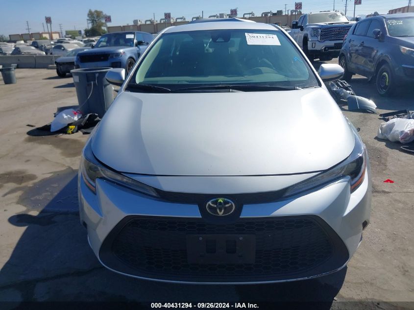 2022 Toyota Corolla Le VIN: 5YFEPMAE2NP332487 Lot: 40431294