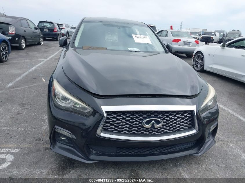 2019 Infiniti Q50 3.0T Sport VIN: JN1EV7APXKM510205 Lot: 40431299