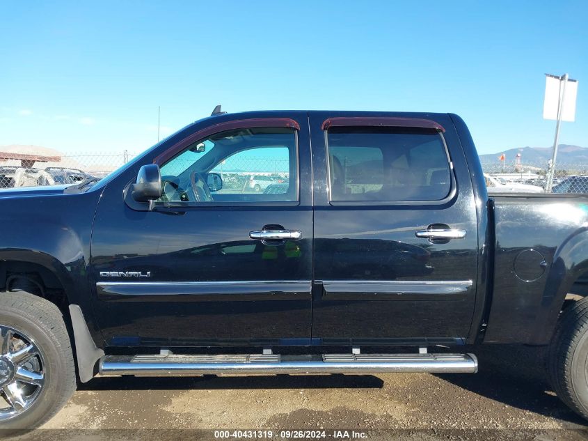 2011 GMC Sierra 1500 Denali VIN: 3GTP2XE29BG204449 Lot: 40431319