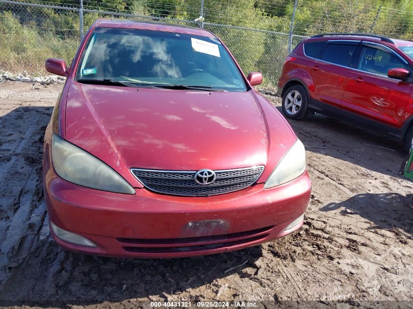 2004 Toyota Camry Se VIN: JTDBE30K440286695 Lot: 40431321