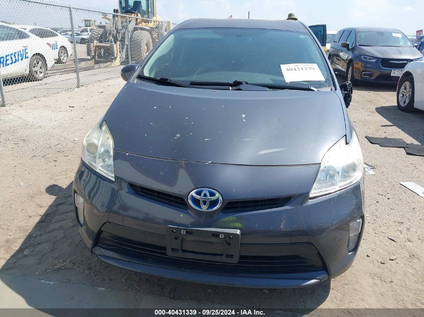 2015 Toyota Prius Three VIN: JTDKN3DU6F1892122 Lot: 40431339