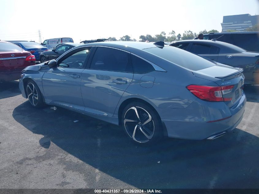 1HGCV2F30NA024670 2022 Honda Accord Sport 2.0T