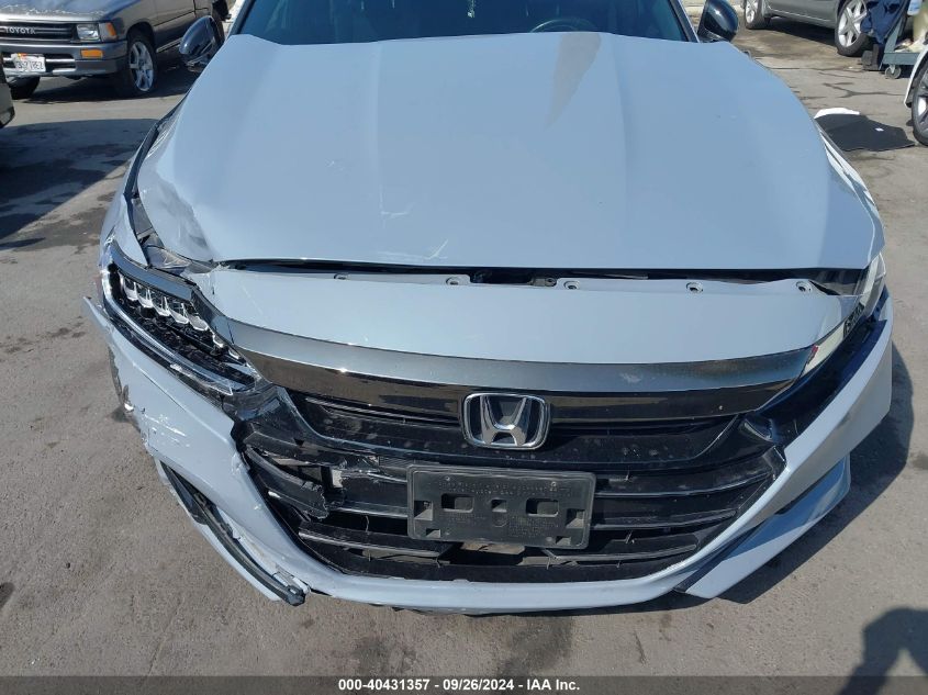 2022 Honda Accord Sport 2.0T VIN: 1HGCV2F30NA024670 Lot: 40431357